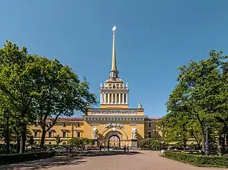 Admiralty, Saint Petersburg by Andreyan Zakharov