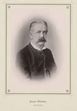 Adolf Kröner (around 1900)