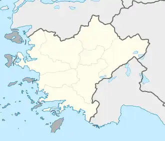 Nazilli is located in Turkey Aegean