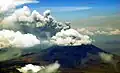 Ol Doinyo Lengai erupting in March 2008