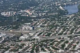 Aerial view of Dutton Park