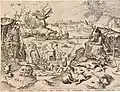 Temptation of Saint Anthony, after Jheronimus Bosch