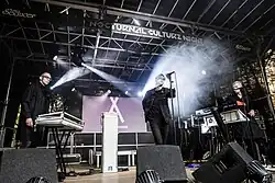 Agent Side Grinder at Nocturnal Culture Night 2018 in Germany.