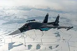 A Russian Air Force Su-34