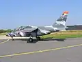 An Alpha Jet of the Belgian Air Force