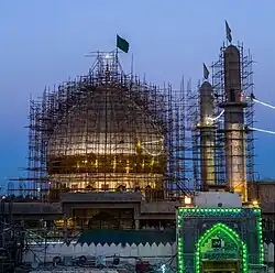 Repairs to the mosque, October 2013