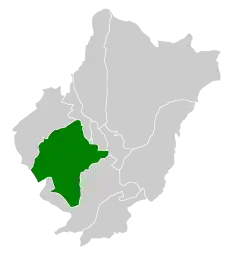 Location of Qilwah within Al-Baha Province