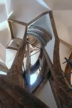 Main staircase tower