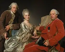John Jennings, His Brother and Sister-in-Law (1769)