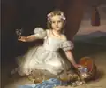 Alexine Tinne, four years old, 1839