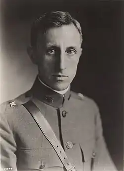 1922 National Archives black and white head and shoulders photo of BG Alfred A. Starbird