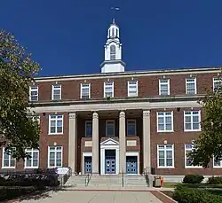 Image of front of the Alice Deal Middle School.