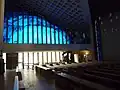 John Piper's fibreglass Creation window above Lady Chapel