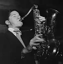 Allen Eager at the Arcadia Ballroom, New York, c. May 1947 Photography by William P. Gottlieb