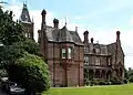 Side elevation of Allerton Priory