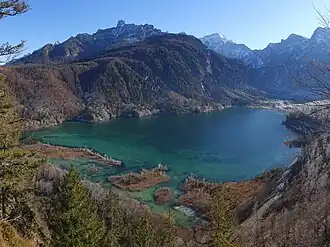 View at the Almsee from Ameisstein