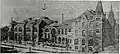 Old Stadthalle Osnabrück c. 1940 (orphanage to the right)