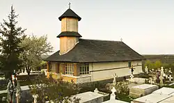 Wooden church in Alunișu