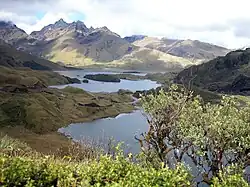 Laguna de Atillo in the Guamote Canton, Sangay National Park