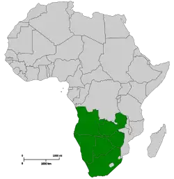 Map of range