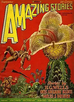Man-eating plant, September 1927