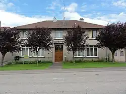 The town hall in Amenoncourt
