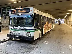 An older New Flyer Low Floor operated by Niagara Transit in 2026