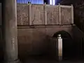Byzantine sculptures inside the cathedral
