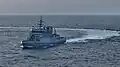 Androth (P69) during sea trials.
