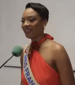 Miss Martinique 2024 and Miss France 2025 Angélique Angarni-Filopon