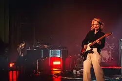 Calvi performing in November 2025