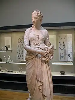Statue of Anne Seymour Damer, by Giuseppe Ceracchi