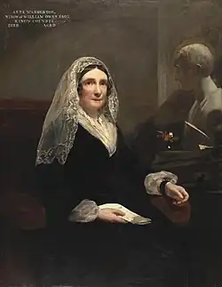 Anne Warburton, c.1850, (National Library of Wales)