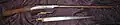 Indian toradar, a musket and a pistol, 19th century.