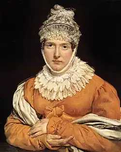 Portrait of Madame Récamier by Antoine-Jean Gros, 1825