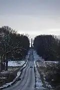 Long view from the north