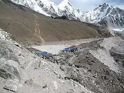 Approaching Gorak Shep from the South