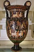 A Greek vase