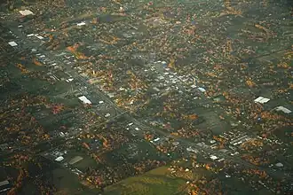Aerial view of Arab