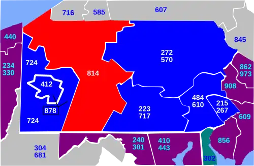 Area code 814