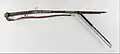Tibetan matchlock musket, about 1850