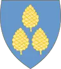 Arms of ancient Swabia (variant with pinecones set one and two)