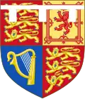 Arms of the heir apparent to the King of the United Kingdom,