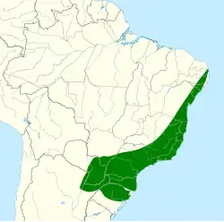 Map of range
