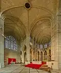 Sanctuary from an oblique angle