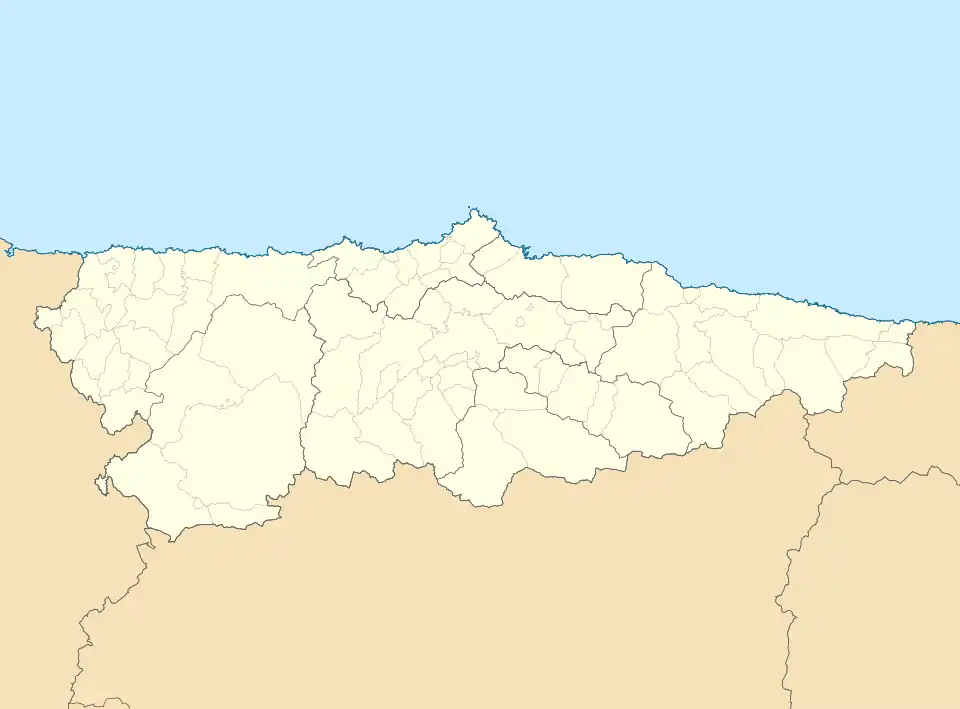 Colloto is located in Asturias