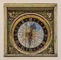 Clock of the Church of the Holy Ghost in Tallinn, made by Christian Ackermann
