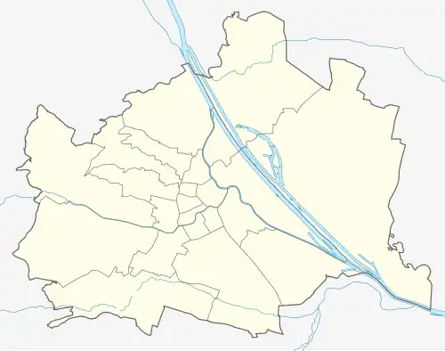 Prater is located in Vienna