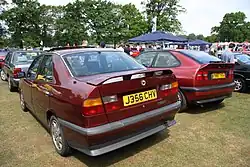 Pre-facelift Lancia Dedra Berlina rear