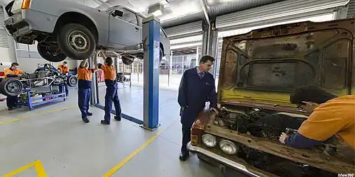 Automotive workshop